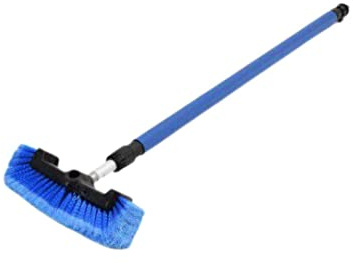 Brosse de Lavage camions Voitures fenêtres vérandas avec Manche télescopique avec Passage d'eau 2x0.90m