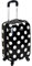 Rockland Laguna Beach Hartschalen-Trolley, Schwarze Punkte, Carry-On 20-Inch, Laguna Beach Hartschalen-Trolley