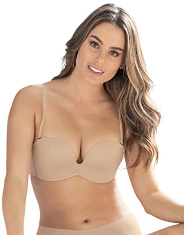 Leonisa 011841802 Reggiseno, Opaco, Beige, 3 B (Taglia Produttore: 34B) Donna