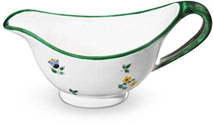 GMUNDNER KERAMIK Sauciere Füllmenge : 0.2 Liter Streublume Geschirr, handgemacht in Österreich