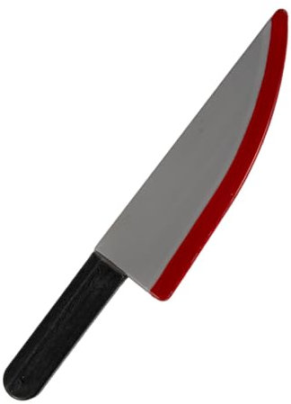 Horror-Shop Coltello da Macello Insanguinato 43 Cm