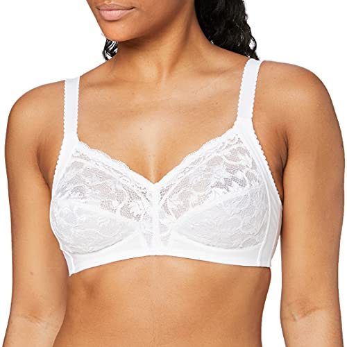 Triumph Womens Delicate Doreen Non-wired Bra, White, 38B UK