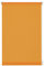Gardinia Rollo zum Klemmen oder Kleben, Tageslicht-Rollo, Blickdicht, Alle Montage-Teile inklusive, EASYFIX Rollo Uni, Orange, 45 x 150 cm (BxH), 31189