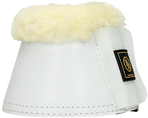 BR Sheepskin - Campanelle per saltare, misura M, colore: Bianco