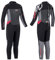 Osprey Boys' 5 Mm Full Length Winter Wetsuit for Kids, Black Red, S UK