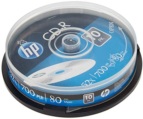 HP CD-R Rohlinge 700MB 52fach 10er Spindel