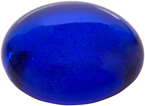 MosaixPro Glasperlen, 18-20 mm, 100 g, Blau, 20 Stück