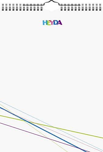 Heyda Bastel- und Fotokalender immerwährend | A4, weiß
