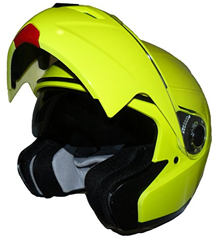 protectWEAR Klapphelm Motorradhelm mit integrierter Sonnenblende KH-H910-NEO - XL