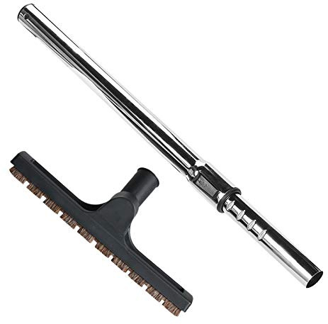Eagles Hardwood Floor Brush with 1-1/4 Extension Wands Remplacement for most Vacuum Cleaner Accepting 1-1/4 Attachment