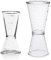 2 Piezas Vaso Medidor para Cócteles, Taza Medidora de Barra, Taza de Cóctel Jigger, Juego Tazas Medida Cóctel, Juego de Tazas Medidoras Doble Espíritu Onzas Transparentes, para Bar, Fiesta, Coctelera
