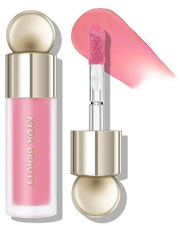 KYDA Liquid Blush, Natural Matte Finish Looking, Dewy Cheek Tint, Moisturizing Lightweight Blendable Feel, Soft Cream Face Blush (2)
