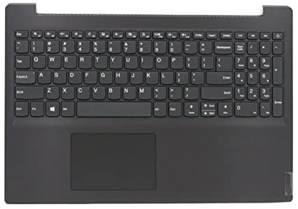 REMSEY Nuevo Teclado Palmrest y Panel táctil Compatible con Lenovo V15-ADA V15-IWL V15-IIL V15-IKB 5CB0Y99460 Kindly