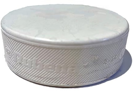 Halona Eishockey Puck weiß Rubena 165g für Training
