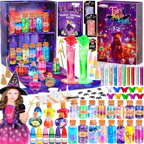 ITMNMNL Juego de bebidas mágicas para niños, juegos de bebidas de hadas, bebidas mágicas, regalos creativos de bricolaje