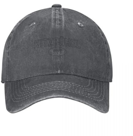 UOAZYIIF Kitzbühel AUT Black Outline Baseball Cap Neu im Sortiment Hut Mann Luxus Frau Herren