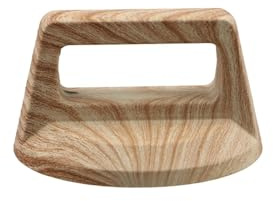 Universal Pot Lid Top Cookware Components, Wood Grain Pot Cover Handle, Wooden Lid Knob Temperature Resistant(Light Wood)