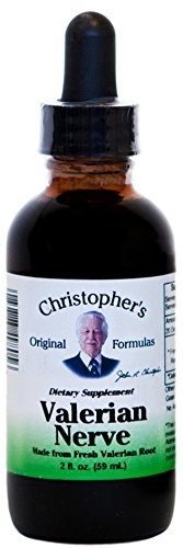 Valerian Nerve Formula (Wild Lettuce & Valerian Extract) Dr. Christopher 2 oz Liquid