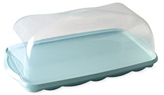 Nordic Ware Loaf Cake Keeper, Blue,12.8L x 7.3W x 4.6H