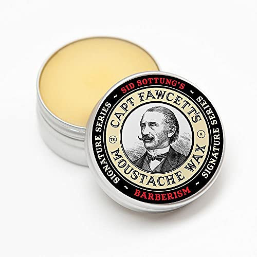 Capt. Fawcetts - Sid Sottung's Moustache Wax Barberism