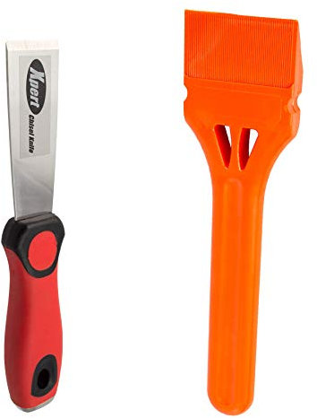 JCP Kit d'outils pour vitrage de fenêtre avec pelle à vitrage JCP et burin Xpert (2 articles)