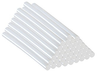 Standard limpinnar Ø7 mm, varmlimpatroner 240 g, 40 limpinnar, genomskinligt varmlim för varmlimspistoler