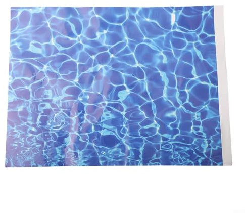 FACULX Model Railway Water Effect Paper 28x21cm Ripple River Diorama Scenery For DIY Layout Swimming Pool Scene Simulation High Detail Landscape Accessory(1)