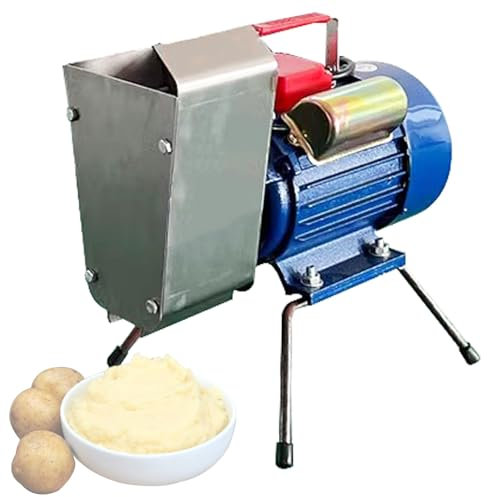 VFMVOYNZ Prensador de Patatas de Acero Inoxidable de 750 W, prensador de Frutas y Verduras, Prensa de Alimentos de Alta Resistencia para puré de Patatas y puré de Manzana