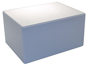 Styroporkisten/Styroporbox/Thermobox 40x30x21cm - 12,3L - Warmhaltebox - Kühlbox für Getränke/Lebendsmittel