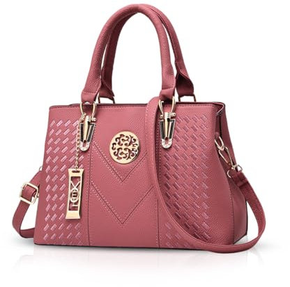 NICOLE&DORIS Women Handbags Fashion Top Handles Bags Elegant Shoulder Bags for women classic Handbags Shopper Ladies Crossbody Bag Rose