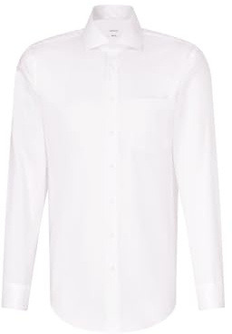 Chemise business homme Seidensticker - coupe classique - sans repassage - col Kent - manches longues - 100 % coton