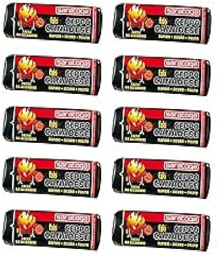 Generic Ceppo Canadese Tronchetto Accendi Camino 10 Pz
