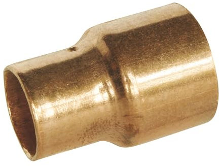 SOMATHERM FOR YOU, Manchon cuivre à souder Réduit Femelle-Femelle Ø22-16 - Sachet de 2 pièces - Raccord pour plomberie, eau chaude/froide, installation sécurisée