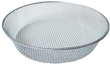 Tamiz Malla Redondo colador Jardin tamizador Compost Piedras cernidor Tierra Semillas jardineria para Arena Suelo (12mm Longitud Lateral)