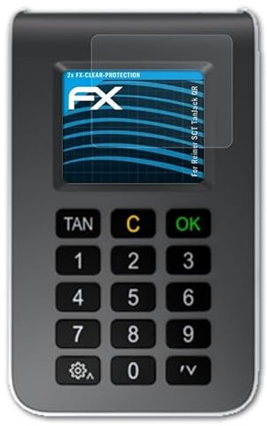 atFoliX Skärmskyddsfilm är kompatibel med Reiner SCT TanJack QR Film, ultra-klar FX Skyddsfilm (2X)