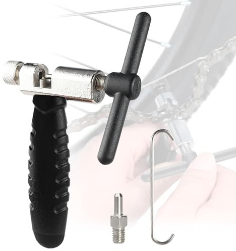 FAELNK Kettennieter Fahrrad Fahrradkette Werkzeug für 6-12 Fach Fahrradkette Reparatur, Entfernen und Anbringen Fahrrad Kettennieter für Mountainbike Rennräder Citybike Bike Chain Tool