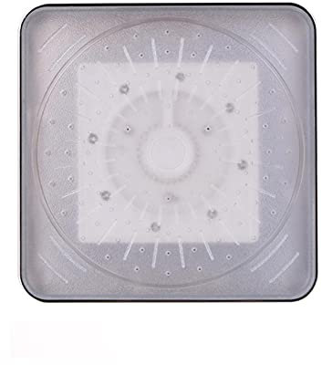 WKWPYCYUH Colorful LED Square Rainfall Shower Head Spary Light Water Sprinkler Bathroom Wall Mounted Bathroom Tool Led Showerhead shower head