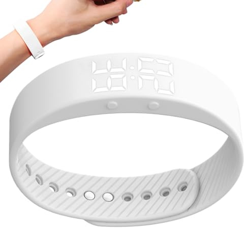 Wonsfuleu Bracelet Traqueur d'Activité Physique - Traqueur d'Activité et de Fitness,Bracelet Étanche Podomètre avec Alarme Vibrante pour Hommes Femmes Et Étudiants Salle De Sport Exercice Course À