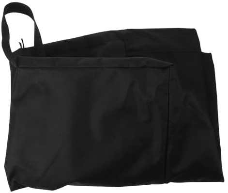 Angoily Funda Antipolvo para Licuadora de Cocina en Tela Oxford Negra con Bolsillo y Diseño Transpirable Adecuado para Proteger Electrodomésticos en Ambientes de Cocina Ocupados