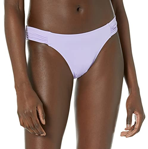 Amazon Essentials Parte Inferior de Traje de Baño Tipo Bikini con Tirante Lateral Mujer, Lavanda, 44