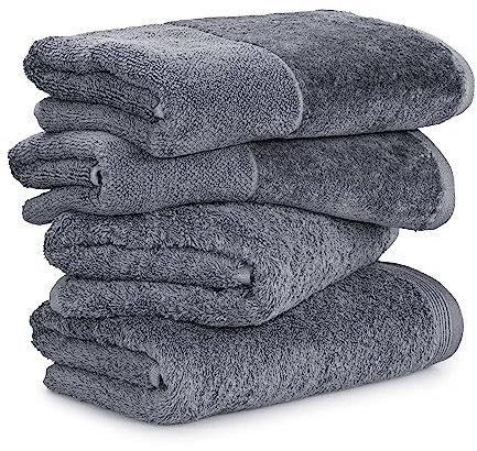 Möve Handtuchset Premium-Set Handtücher - 4X 50x100 cm, 100% Baumwolle,