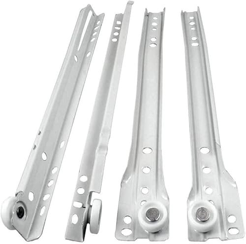 AERREGI GUIDE PER CASSETTI GUIDE A ROTELLA BINARI SCIVOLI PER CASSETTI MONDO CONVENIENZA DONATI (45 CM)