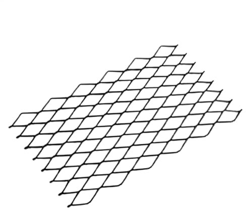 FANGZ Heavy Duty Log Grate with Mesh Screen - Sturdy Log Holder Fire Grates, Fireplace Retainer Mesh for Outdoor Events