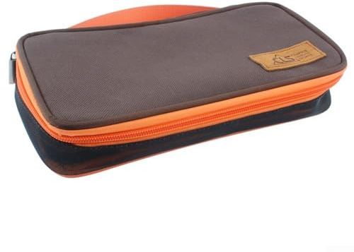 Eawfgtuw Sac à vaisselle pour le camping, la randonnée et la randonnée, pochette de rangement portable pour couverts avec design de drainage, organiseur d'ustensiles en tissu Oxford pour l'extérieur