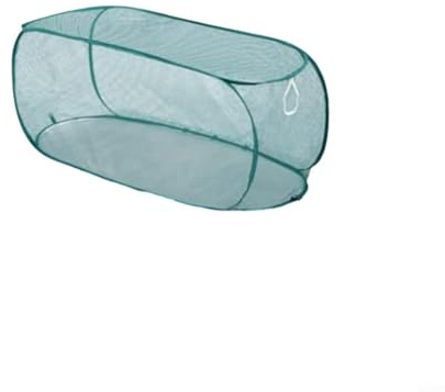 Tidgel Cubierta de malla para plantas de jardín, jaula de protección vegetal, red de sombra solar contra heladas, escudo de plantas al aire libre, tienda de campaña de cultivo transpirable, estacas de