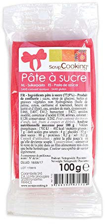 Pâte à sucre fuschia 100 g