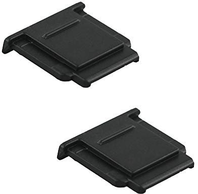 JJC (2 Pack) Tapa de Zapata para Sony FX30 ZVE10 ZVE10II ZV1 ZV1F A1 A9 A9III A7 Serie A7C II A6700 A6600 A6000 NEX6 RX1 RX1R RX10II A58 A68 Cámaras Repuesto FA-SHC1M Tapa de Zapata Interfaz Múltiple