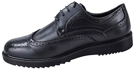 Evoga Zapatos de estilo informal para hombre A3 Negro 43 EU