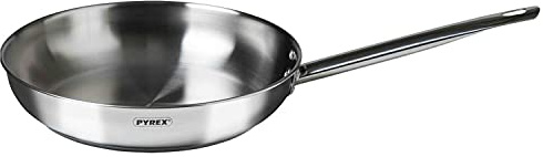 Pyrex 125310 Stainless Steel Frying Pan,24cm