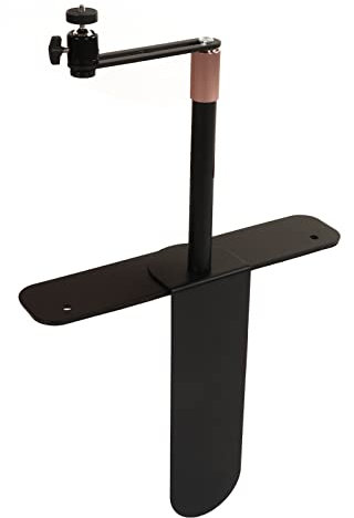 Support de Projecteur, Support de Projecteur de canapé de Lit de Chevet Portable Puissant Réglable en Hauteur à 360 Degrés avec Rotation Libre de 0,05 M pour Le Bureau à Domicile (Noir)